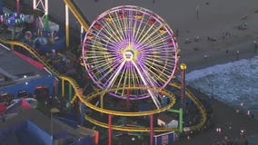 Santa Monica Pier Ferris Wheel honors Kobe Bryant with special lighting