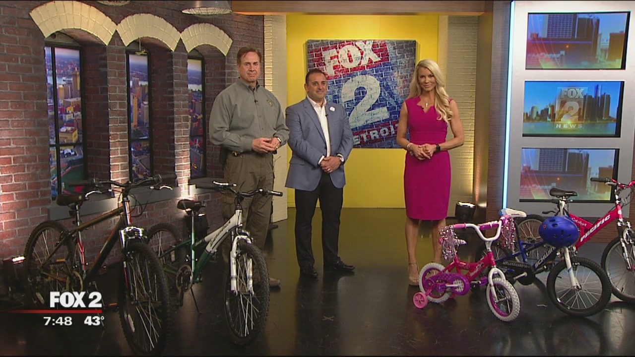 Oakland County Sheriff's Office collecting bicycles for Re-CYCLE For Kids program