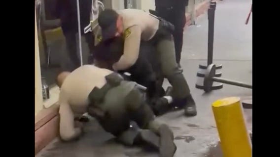 RAW VIDEO: Witness captures LASD use of force incident in Inglewood