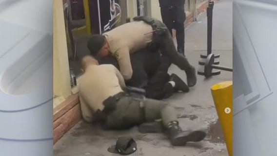 Blake Anderson: Security guard beaten by LA County deputies breaks silence