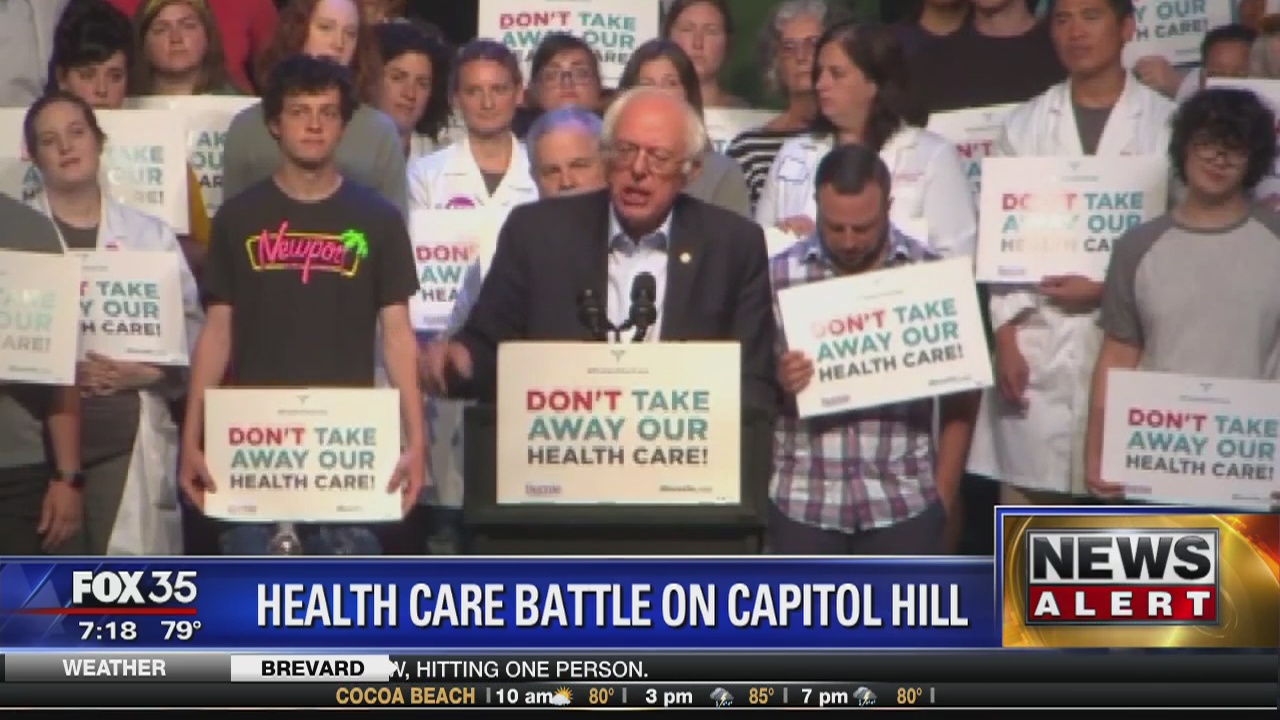 Health care battle on Capitol Hill