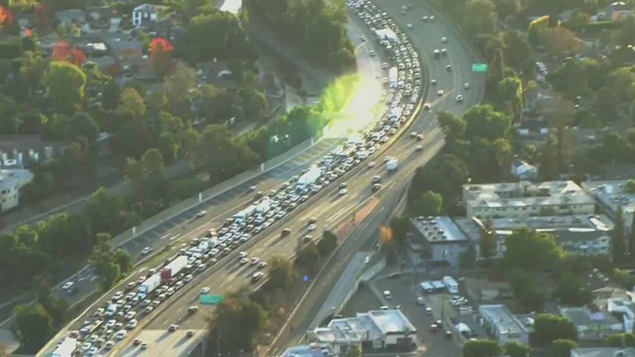 SigAlert issued on 101 Freeway in Sherman Oaks