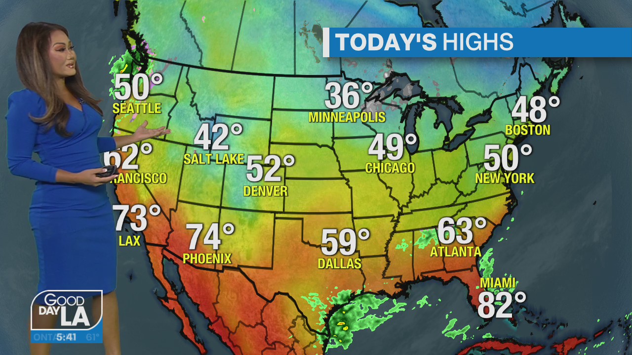 Weather Forecast for Tuesday, Nov. 22