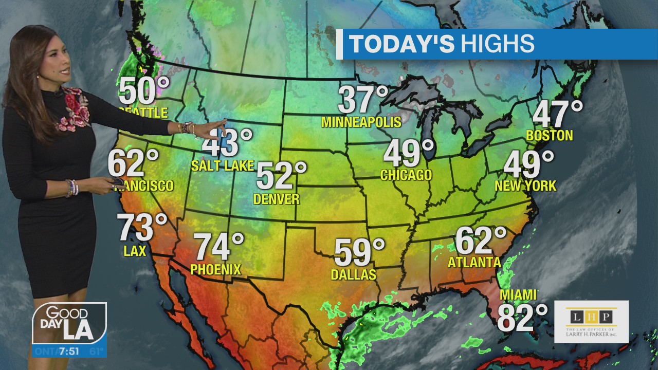 Weather Forecast for Tuesday, Nov. 22