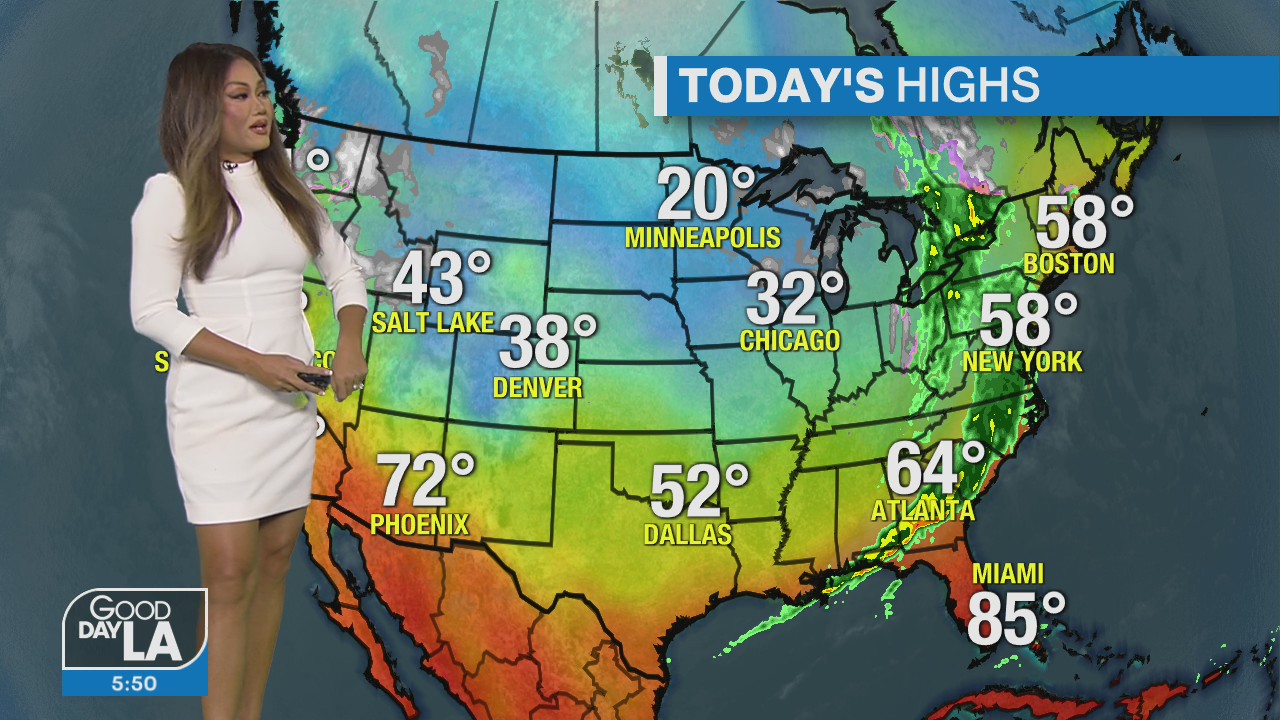 Weather Forecast for Wednesday, Nov. 30