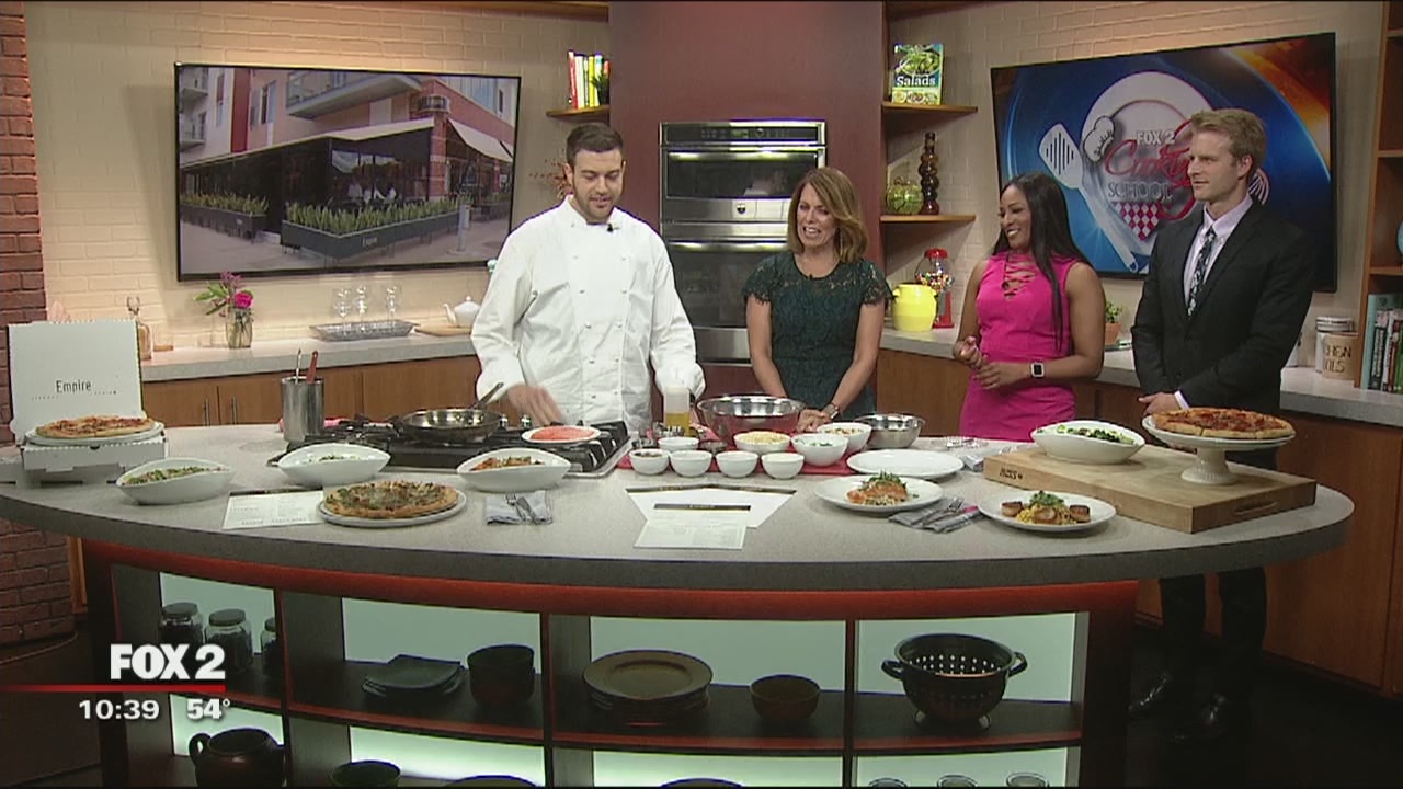 Empire Kitchen Serves up Scottish Salmon and Couscous