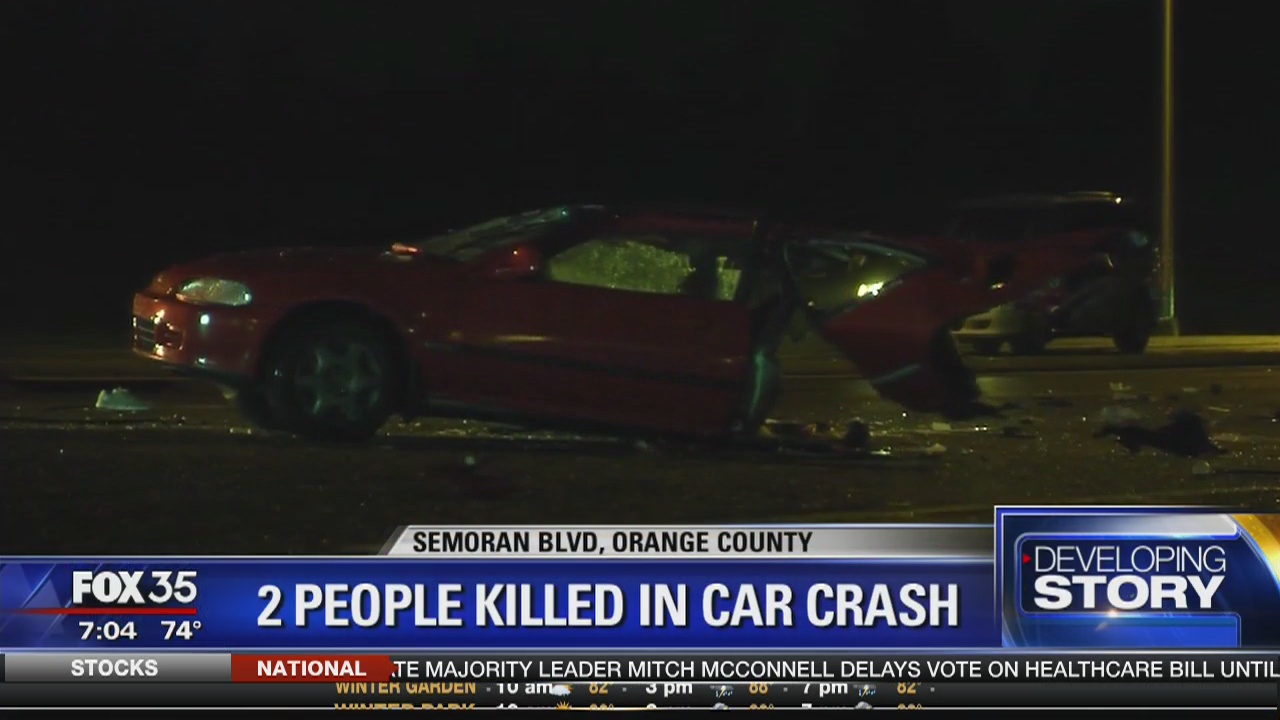 2 people killed in car crash