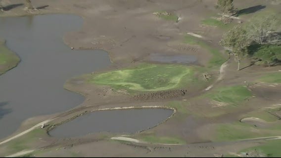 Golf course in Ventura County flooded
