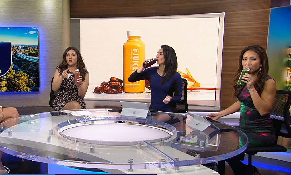 GDLA crew tries local juices