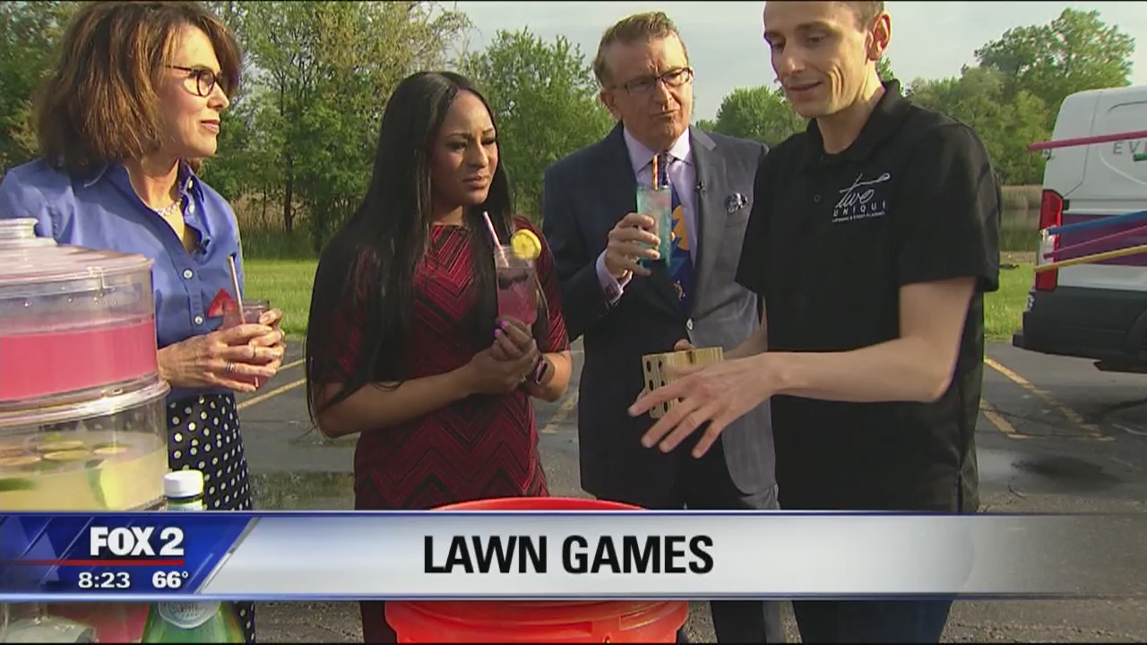 Memorial Day Lawn Games