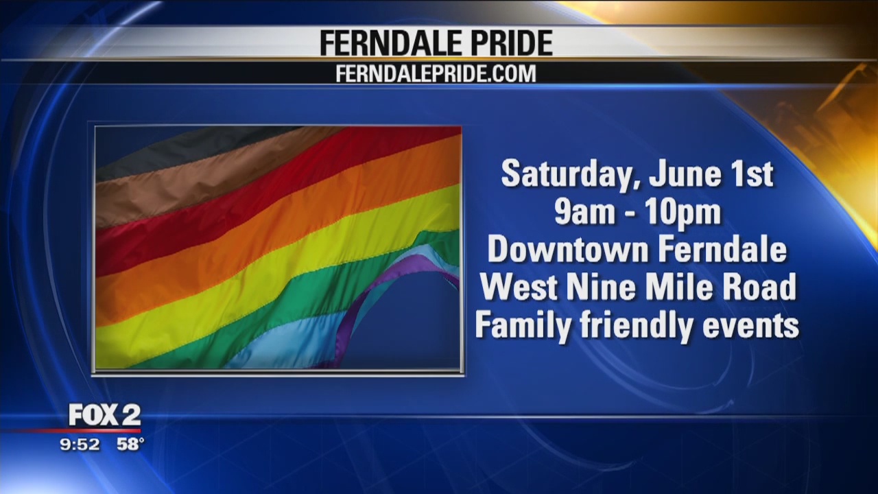 Ferndale Pride on Saturday, June 1, offers more events than ever