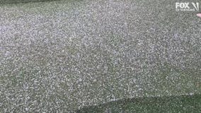 Studio City hit with sleet