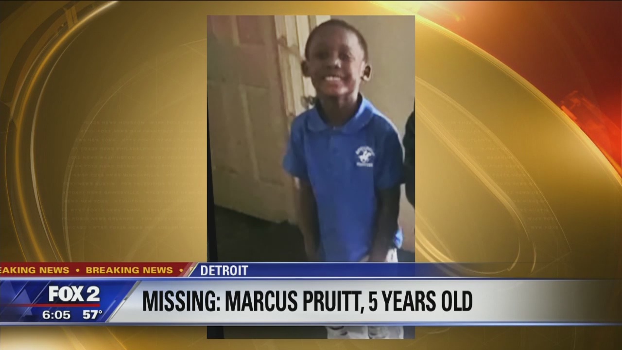 Police searching for a missing 5 year old boy on Detroit's west side.