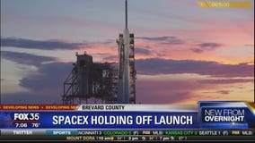 SpaceX holding off launch