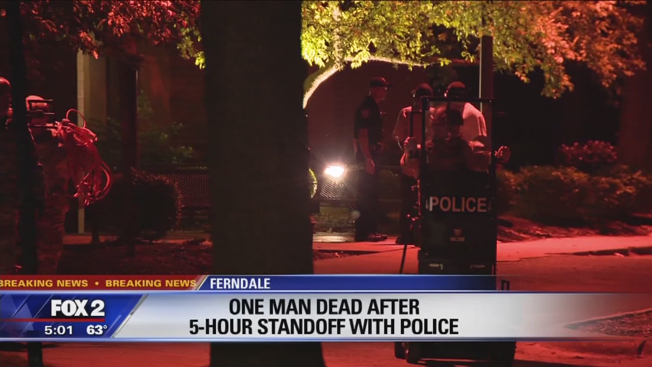 Barricaded gunman situation in Ferndale comes to an end