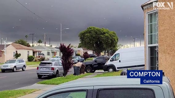 NWS investigating unusual 'weather event' in Compton
