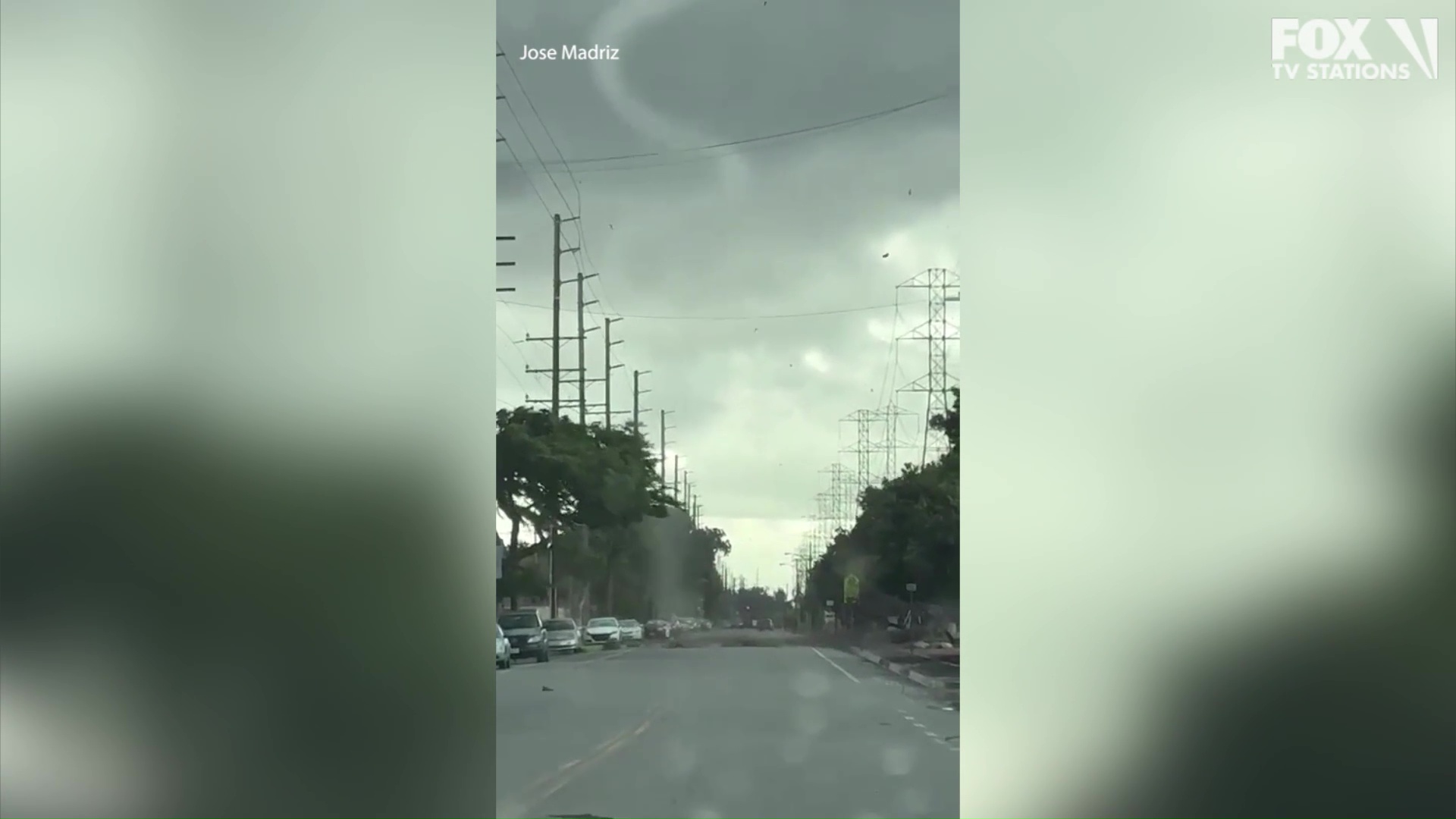 Wild video shows tornado hit Compton area
