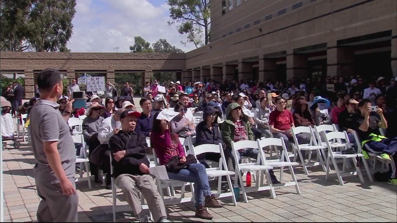 Irvine Homeless Protest