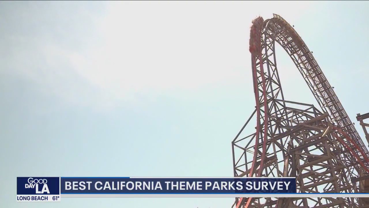 Survey ranks California's best theme parks