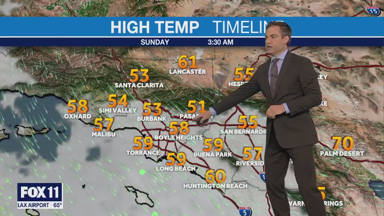 Weather forecast for Saturday, May 27