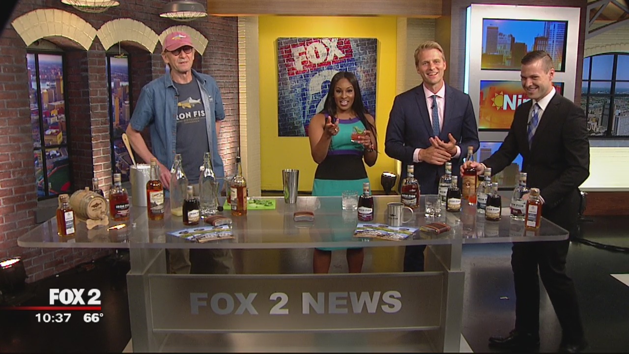 Sipping with Iron Fish Distillery