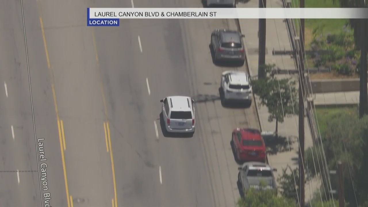 Stolen vehicle chase through the Valley