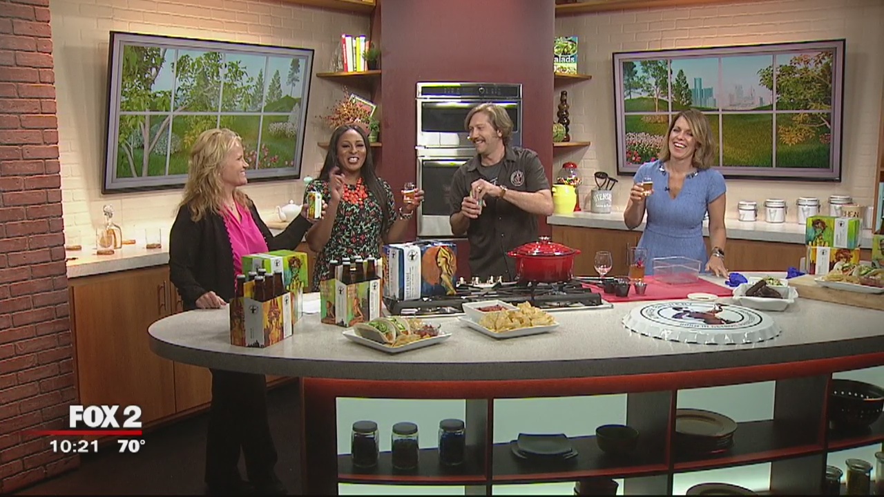 Atwater Brewery comes on The Nine to show off Spare Ribs for Golf Tournament