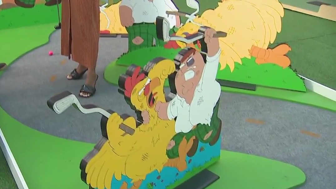 'Family Guy' mini golf comes to DTLA