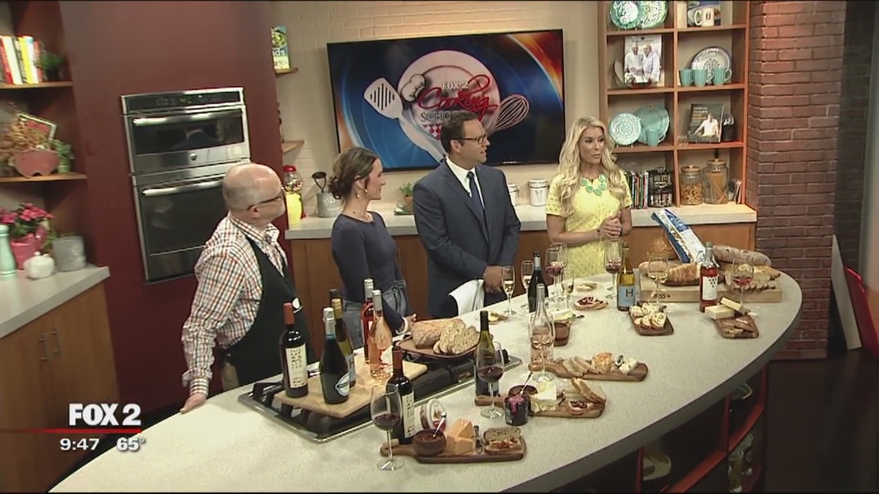 Bread, cheese and wine tasting with Kroger