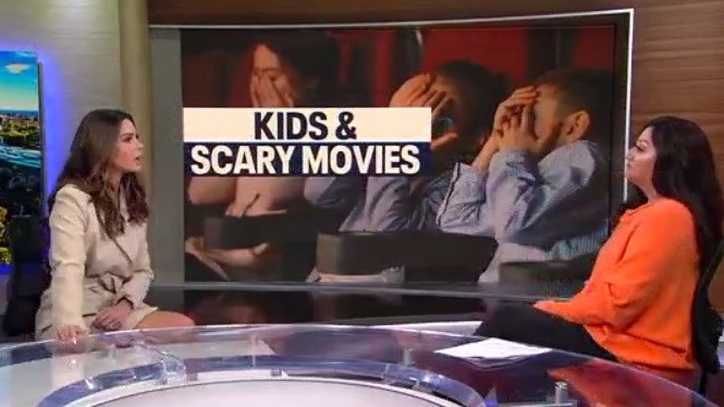 Navigating scary movies with kids
