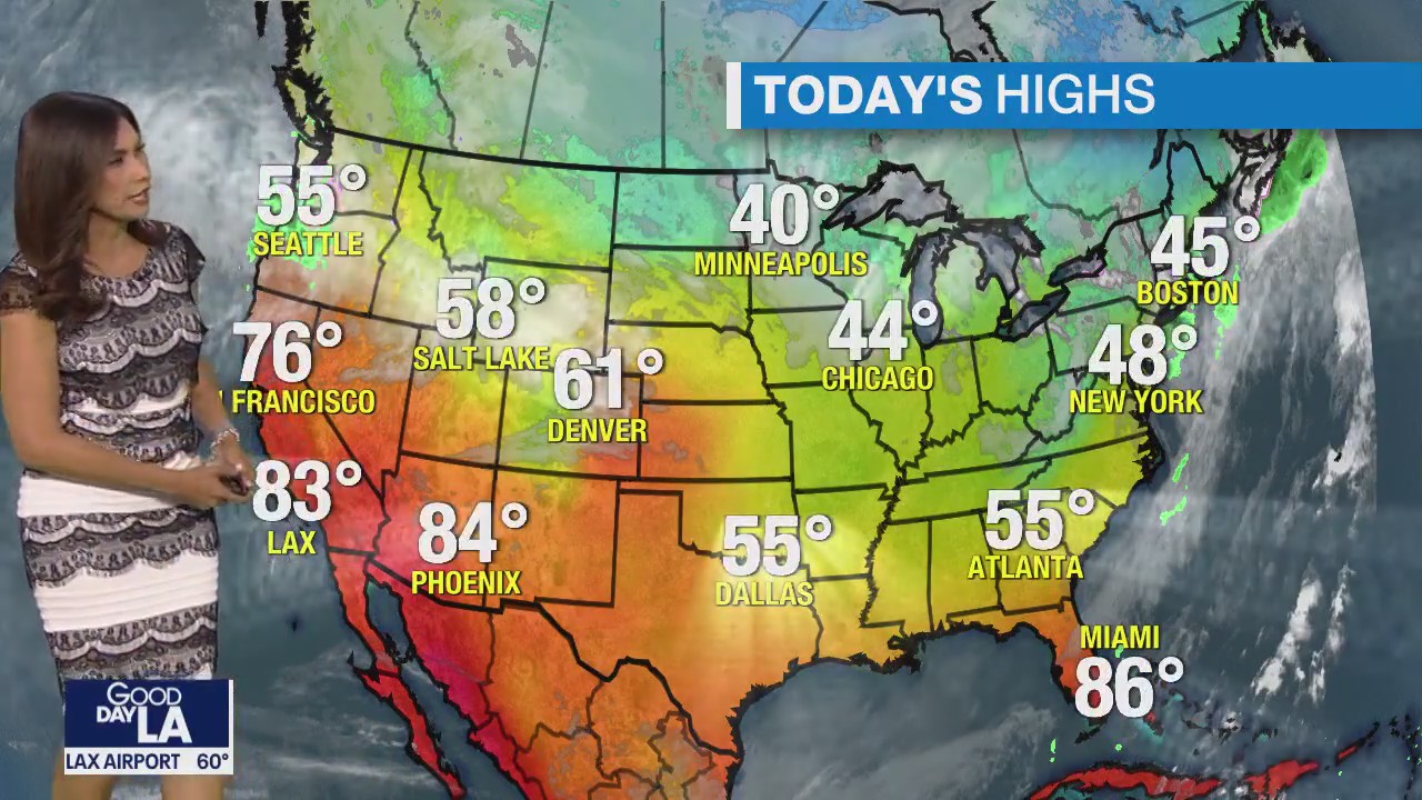 Weather Forecast for Wednesday, Nov. 1