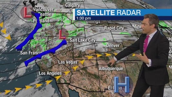 Weather forecast for Monday, Nov. 6