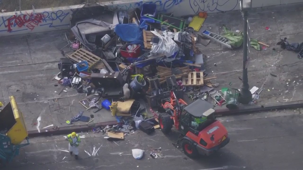 Crews clear Westlake encampment in Inside Safe operation