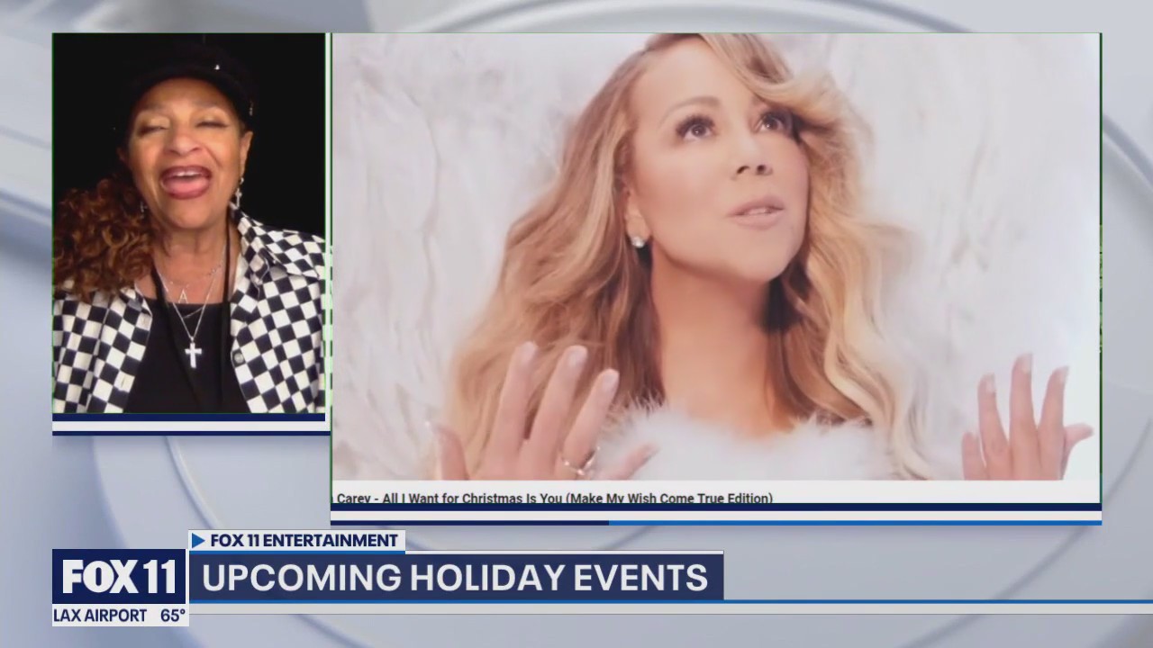 Upcoming holiday events: Mariah Carey at Hollywood Bowl