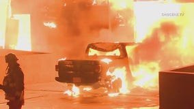 Home destroyed in Malibu fire