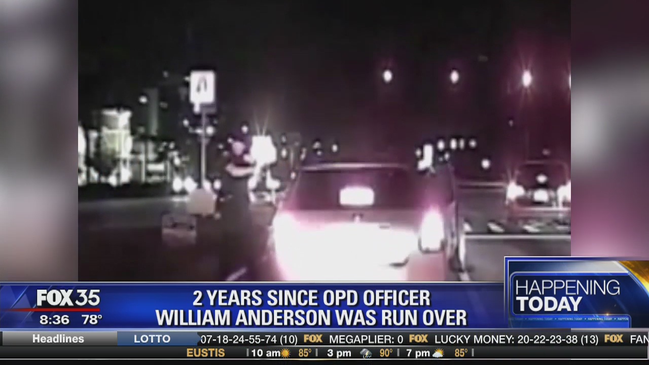 2 years since OPD officer: William Anderson was run over