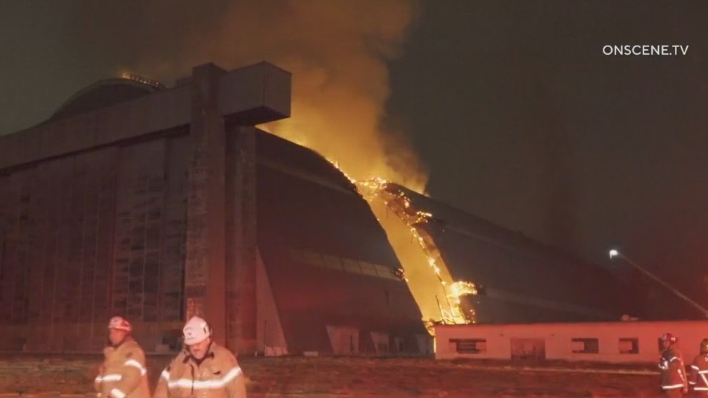 Tustin hanger fire: State of emergency declared