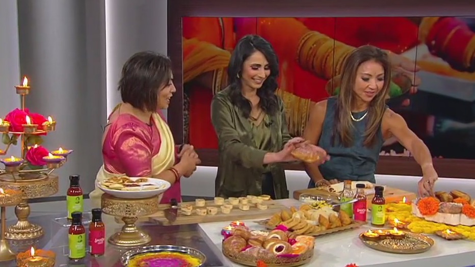 Sweet and savory treats for Diwali