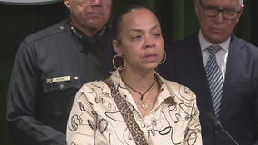 Families react to LAPD officer, his passenger getting killed by DUI driver