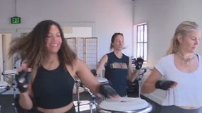 Drumboxing builds endurance and coordination