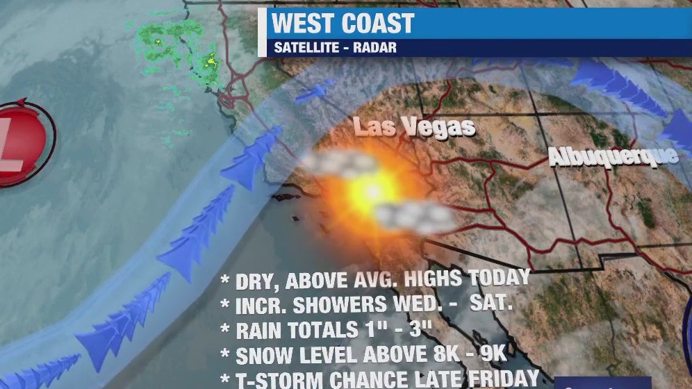 Weather Forecast for Tuesday, Nov. 14