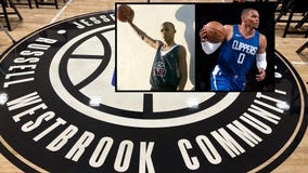 Clippers unveil Russell Westbrook Community Court in South LA