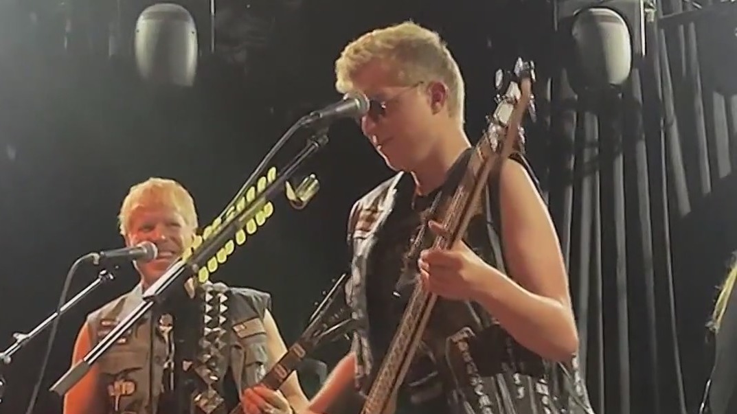 Inspiring singer honored at Rock Camp