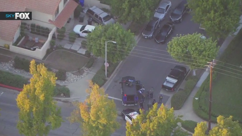 SWAT standoff in Upland