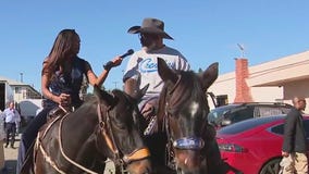 Inside the Jackson Limousine annual turkey & grocery giveaway