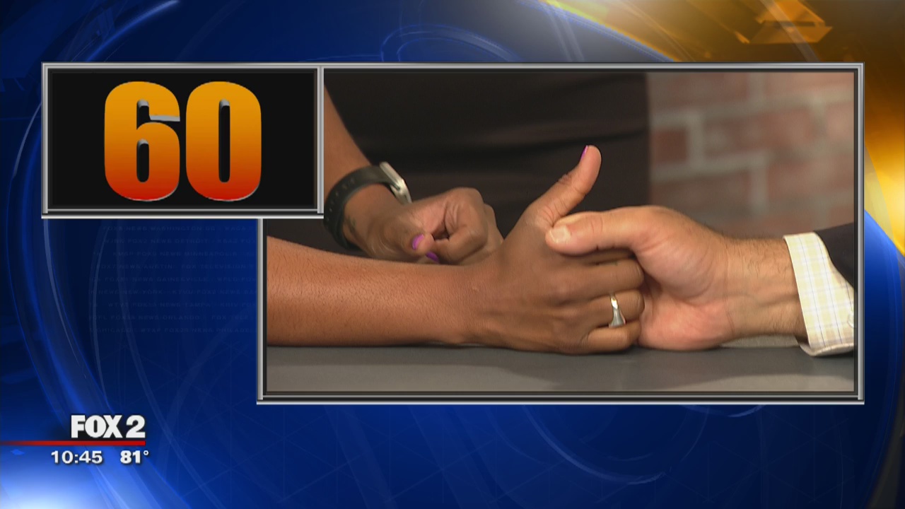 Thumb Wrestling on The Nine