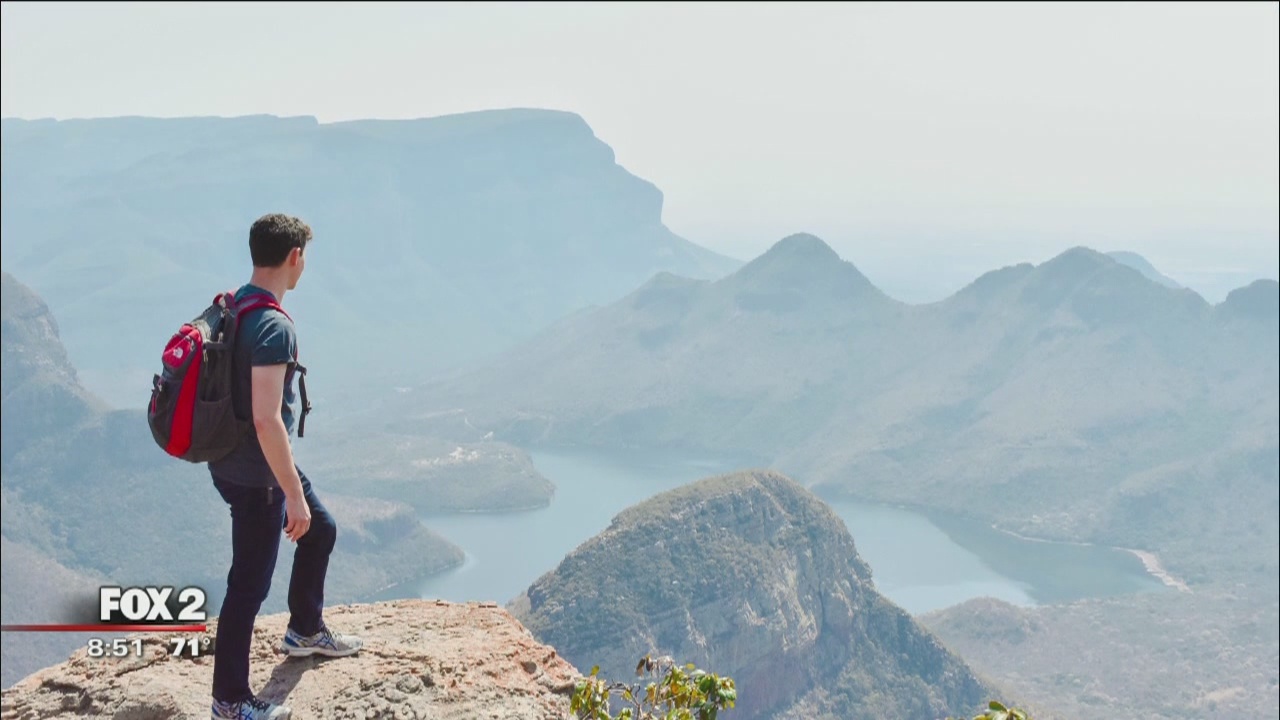 Travel writer Nomadic Matt at Pages Bookshop in Detroit July 30