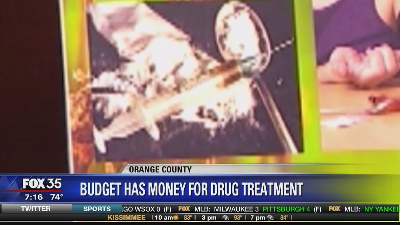 Budget has money for drug treatment