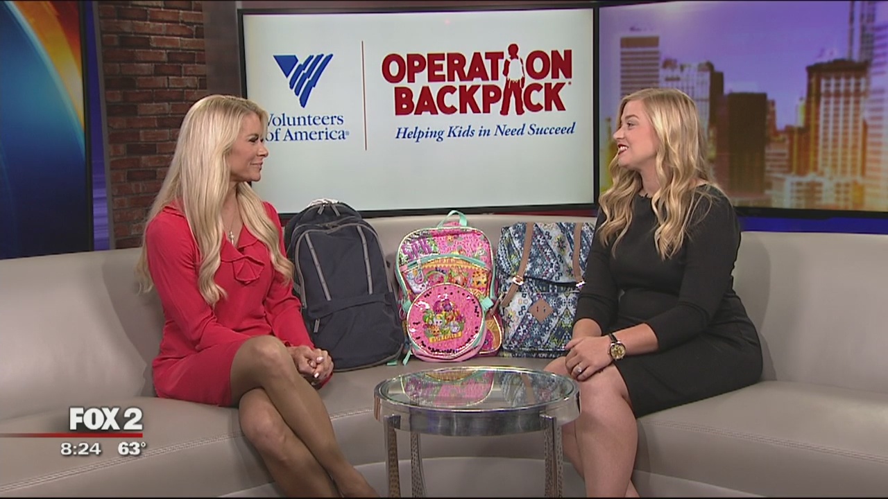 Operation Backpack with Volunteers of America