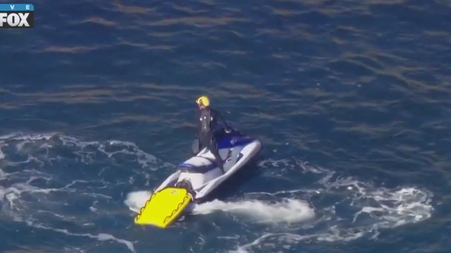 Cliff rescue underway in San Pedro